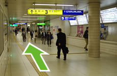 JR「大阪天満宮駅」駅からお越しの方